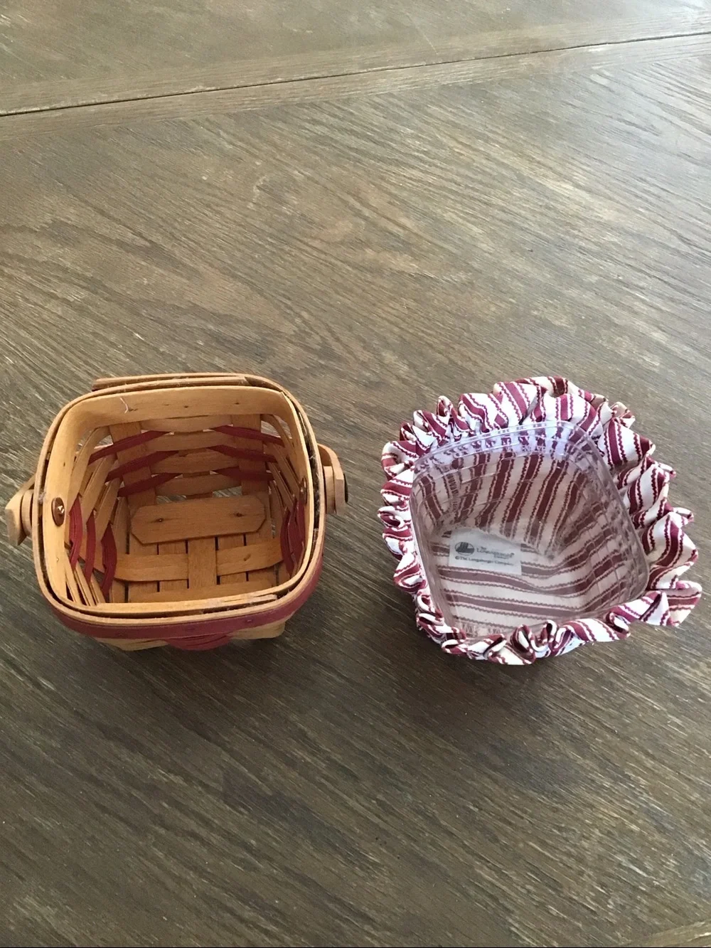Vintage Longaberger Sweetheart basket 1995